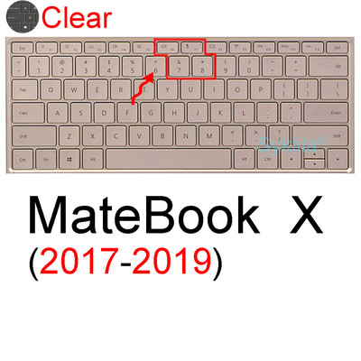 Silikónový kryt s klávesnicou pre Huawei MateBook D 14 15 16 13S 14S 16S X Pro 13 E GO B7 B3 B5 notebook, ochranný kryt, kožené puzdro 12