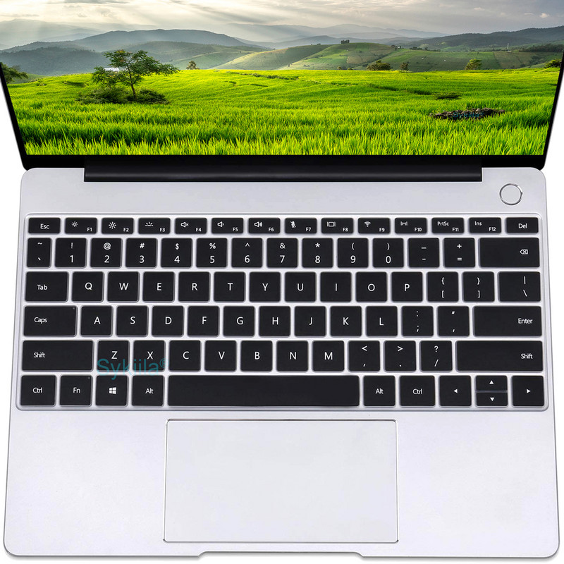Silikónový kryt s klávesnicou pre Huawei MateBook D 14 15 16 13S 14S 16S X Pro 13 E GO B7 B3 B5 notebook, ochranný kryt, kožené puzdro 12