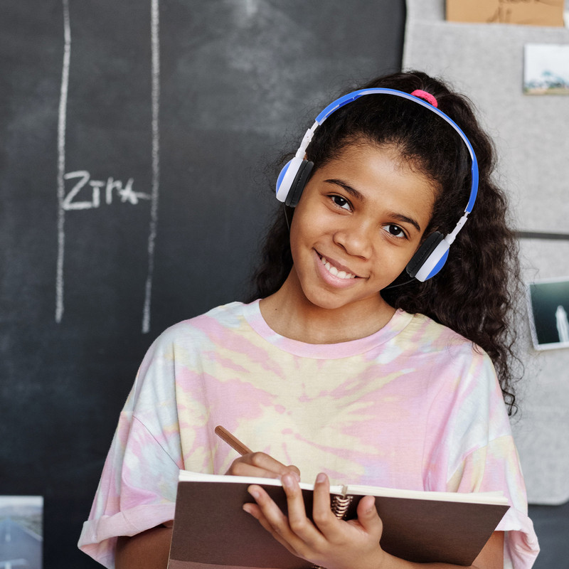 Austiņas Vadu Austiņas Troksnis Bezvadu Bērni Bērni Studenti Studentu SearBuds True Headphone Canceling Reduction Austiņas PC klēpjdators Kid