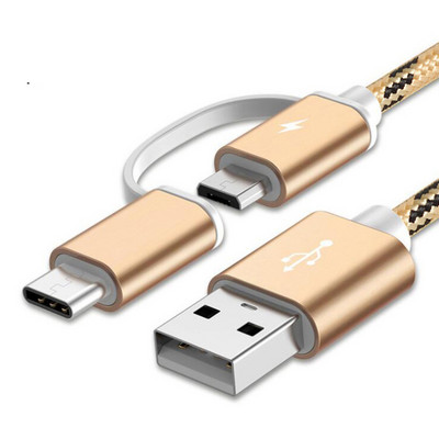 1 kom mikro USB tip C USB kabel 1 m s USB tipom C na mikro USB adapter žicom za punjenje za vanjske prostore