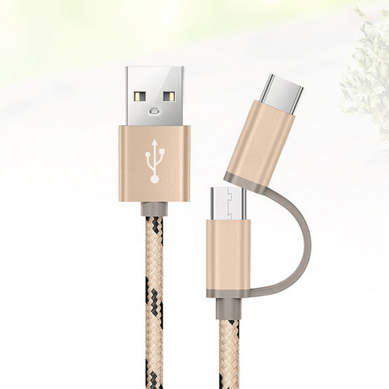 1 kom mikro USB tip C USB kabel 1 m s USB tipom C na mikro USB adapter žicom za punjenje za vanjske prostore