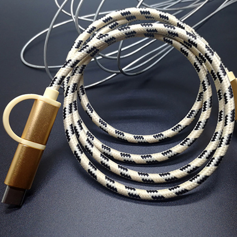 1 kom mikro USB tip C USB kabel 1 m s USB tipom C na mikro USB adapter žicom za punjenje za vanjske prostore