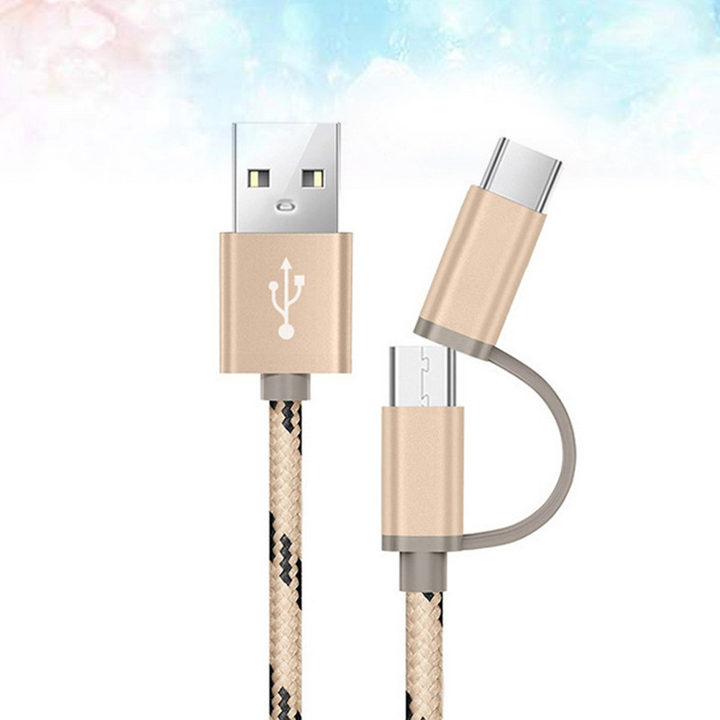 1 kom mikro USB tip C USB kabel 1 m s USB tipom C na mikro USB adapter žicom za punjenje za vanjske prostore