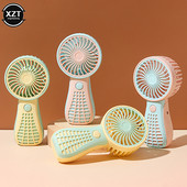 Hordozható ventilátor USB újratölthető mini kézi hűtőventilátor kültéri mini asztali irodai ventilátorok hordozható kézi ventilátor műanyag