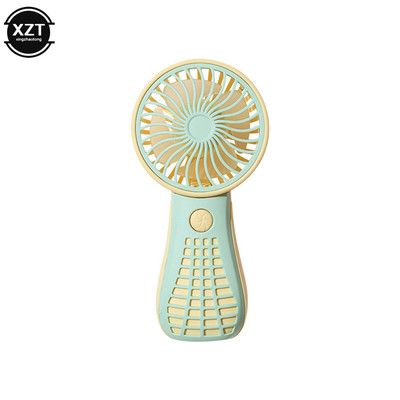 Hordozható ventilátor USB újratölthető mini kézi hűtőventilátor kültéri mini asztali irodai ventilátorok hordozható kézi ventilátor műanyag