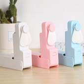 Vasaros mados rankinis mini ventiliatorius USB įkraunamas tylus kišeninis aušinimo ventiliatorius namų biuras, kelionės lauke, mažas sulankstomas ventiliatoriaus aušintuvas
