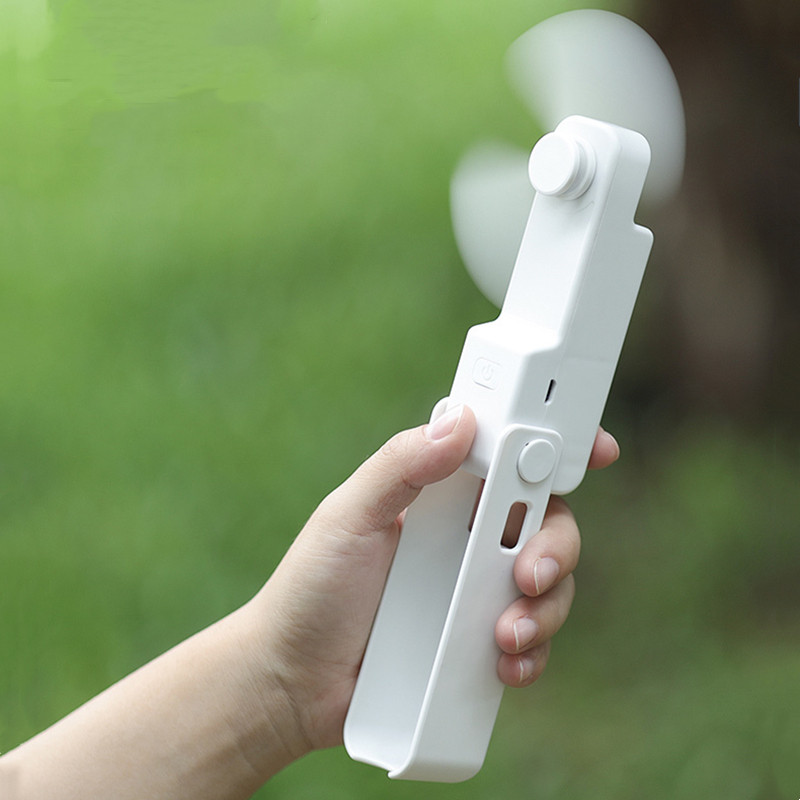 Vasaros mados rankinis mini ventiliatorius USB įkraunamas tylus kišeninis aušinimo ventiliatorius namų biuras, kelionės lauke, mažas sulankstomas ventiliatoriaus aušintuvas
