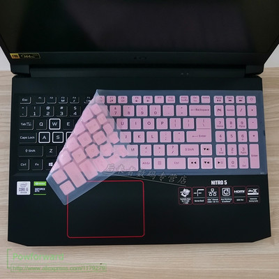za Acer Aspire Nitro 5 AN515-55 AN515-54 15,6-inčni AN715-51 AN715-52 17,3`` Predator Gaming 2020 Prekrivač tipkovnice za prijenosno računalo