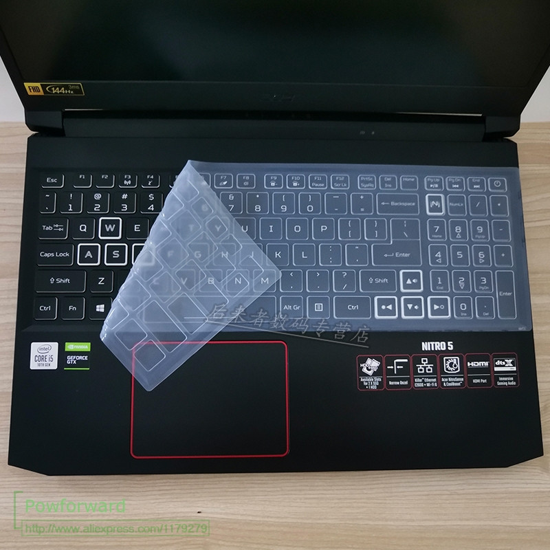 za Acer Aspire Nitro 5 AN515-55 AN515-54 15,6-inčni AN715-51 AN715-52 17,3'' Predator Gaming 2020 Prekrivač tipkovnice za prijenosno računalo
