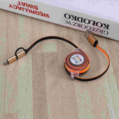 Καλώδια φόρτισης καλωδίου συγχρονισμού δεδομένων Τύπου C Καλώδιο φόρτισης ανασυρόμενο καλώδιο φόρτισης USB Καλώδιο φόρτισης C Καλώδιο φόρτισης