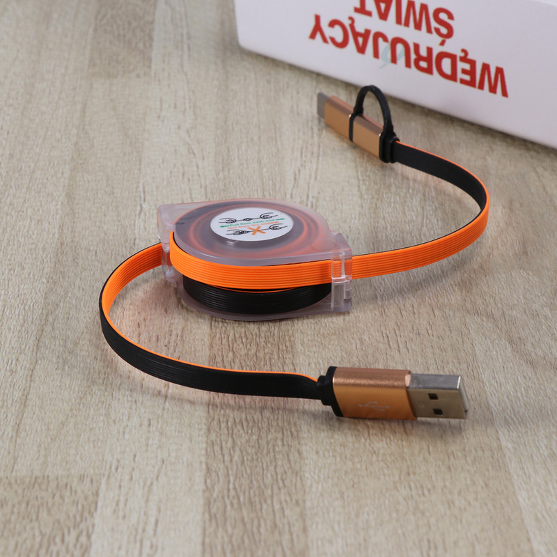 Καλώδια φόρτισης καλωδίου συγχρονισμού δεδομένων Τύπου C Καλώδιο φόρτισης ανασυρόμενο καλώδιο φόρτισης USB Καλώδιο φόρτισης C Καλώδιο φόρτισης