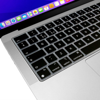 Английски черен за Macbook Pro 16 инча 2021 M1 Max A2485 Pro 14 2021 A2442 US EU Капак на клавиатурата за Macbook Pro 14 16 2021 Skin