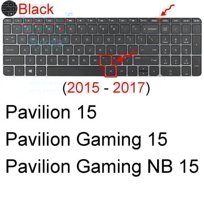 Poklopac tipkovnice za HP Pavilion 15 15-BC 15-BD 15-B 15-E 15-G 15-N 15-P G6 G7 M6 DV6 silikonska zaštitna futrola za prijenosno računalo TPU 15.6