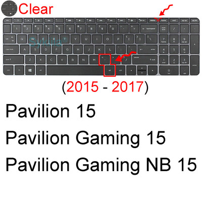 Poklopac tipkovnice za HP Pavilion 15 15-BC 15-BD 15-B 15-E 15-G 15-N 15-P G6 G7 M6 DV6 silikonska zaštitna futrola za prijenosno računalo TPU 15.6