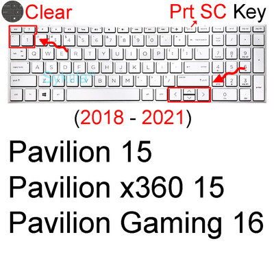 Poklopac tipkovnice za HP Pavilion 15 15-BC 15-BD 15-B 15-E 15-G 15-N 15-P G6 G7 M6 DV6 silikonska zaštitna futrola za prijenosno računalo TPU 15.6