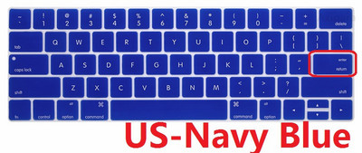 Mekana za Macbook Pro 13 15 2016 2018 A1706 A1989 A1707 Poklopac tipkovnice US EU SiliconZa Macbook Pro 13 15 Touch Bar maska tipkovnice