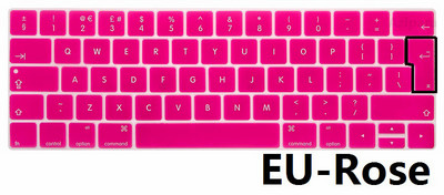 Mekana za Macbook Pro 13 15 2016 2018 A1706 A1989 A1707 Poklopac tipkovnice US EU SiliconZa Macbook Pro 13 15 Touch Bar maska tipkovnice