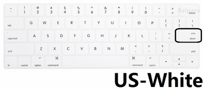 Mekana za Macbook Pro 13 15 2016 2018 A1706 A1989 A1707 Poklopac tipkovnice US EU SiliconZa Macbook Pro 13 15 Touch Bar maska tipkovnice