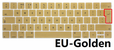 Mekana za Macbook Pro 13 15 2016 2018 A1706 A1989 A1707 Poklopac tipkovnice US EU SiliconZa Macbook Pro 13 15 Touch Bar maska tipkovnice