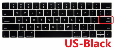 Mekana za Macbook Pro 13 15 2016 2018 A1706 A1989 A1707 Poklopac tipkovnice US EU SiliconZa Macbook Pro 13 15 Touch Bar maska tipkovnice