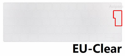 Mekana za Macbook Pro 13 15 2016 2018 A1706 A1989 A1707 Poklopac tipkovnice US EU SiliconZa Macbook Pro 13 15 Touch Bar maska tipkovnice