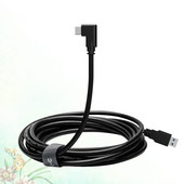 1 datora tālruņa ātrās uzlādes kabelis USB pagarinātāja kabelis datu kabelis, nomaiņa tīkla uzlādes kabelis leņķveida datu vads USB vads