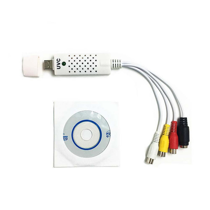 Kompiuteriniai žaidimai Tiesioginis „Plug and Play“ žaidimų įrašymo įrenginys „Video Grabber“ vaizdo įrašymo kortelė Vaizdo įrašymo adapteris USB fiksavimo kortelė