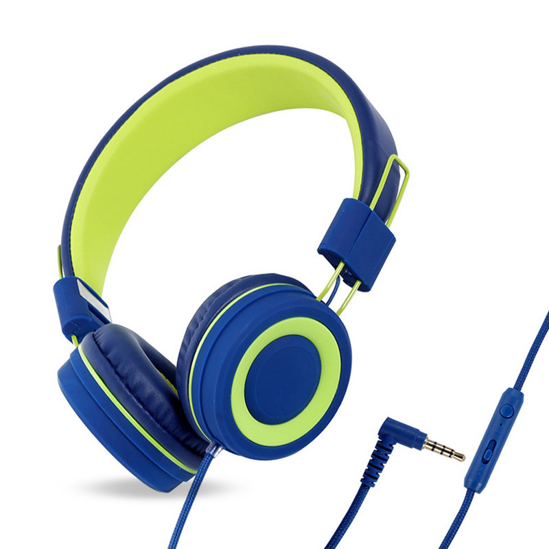 Căști cu fir de 3 5 mm, PC de birou, laptop, montare pe cap pentru copii, căști pentru urechi, control linie, căști, ascultare muzică, jocuri