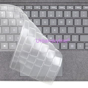 Капак на клавиатурата за Surface Pro 9 8 7 6 5 4 3 2 X 7+ Plus за Microsoft Laptop Studio GO Book RT Силиконов протектор Skin Case 15