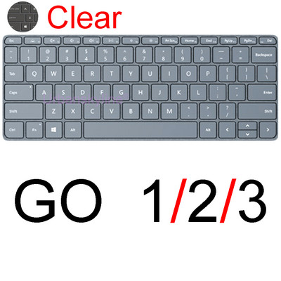 Klaviatūros dangtelis, skirtas „Surface Pro“ 9 8 7 6 5 4 3 2 X 7+ Plus, skirtas „Microsoft Laptop Studio GO Book RT Silicone Protector Skin Case 15“