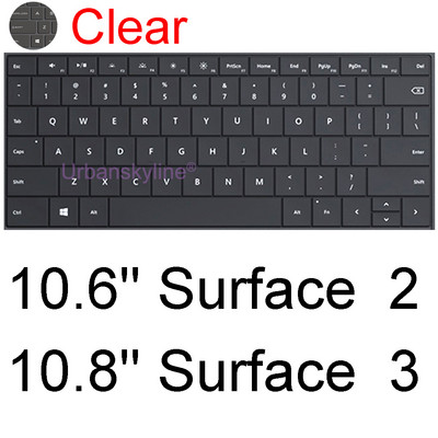 Klaviatūros dangtelis, skirtas „Surface Pro“ 9 8 7 6 5 4 3 2 X 7+ Plus, skirtas „Microsoft Laptop Studio GO Book RT Silicone Protector Skin Case 15“