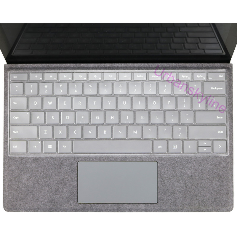 Klaviatūros dangtelis, skirtas „Surface Pro“ 9 8 7 6 5 4 3 2 X 7+ Plus, skirtas „Microsoft Laptop Studio GO Book RT Silicone Protector Skin Case 15“