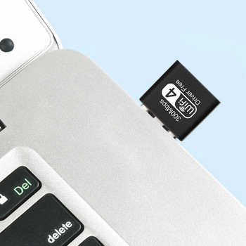 Κάρτα δικτύου USB 2,4 GHz 5,8 GHz Δέκτης WiFi διπλής ζώνης Δίσκος δωρεάν μονάδα USB 2.0 Ethernet υπολογιστή δικτύου Lan Dongle με συσκευή 802.11b/g/n