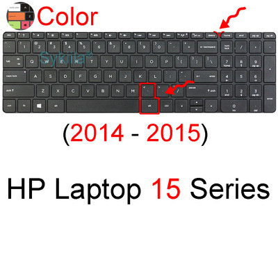 Husă pentru tastatură pentru laptop HP 15 15,6 inchi Seria 15t 15g 15q 15s 15z ca Essential Silicone Notebook Skin Film Accesorii pentru carcasă