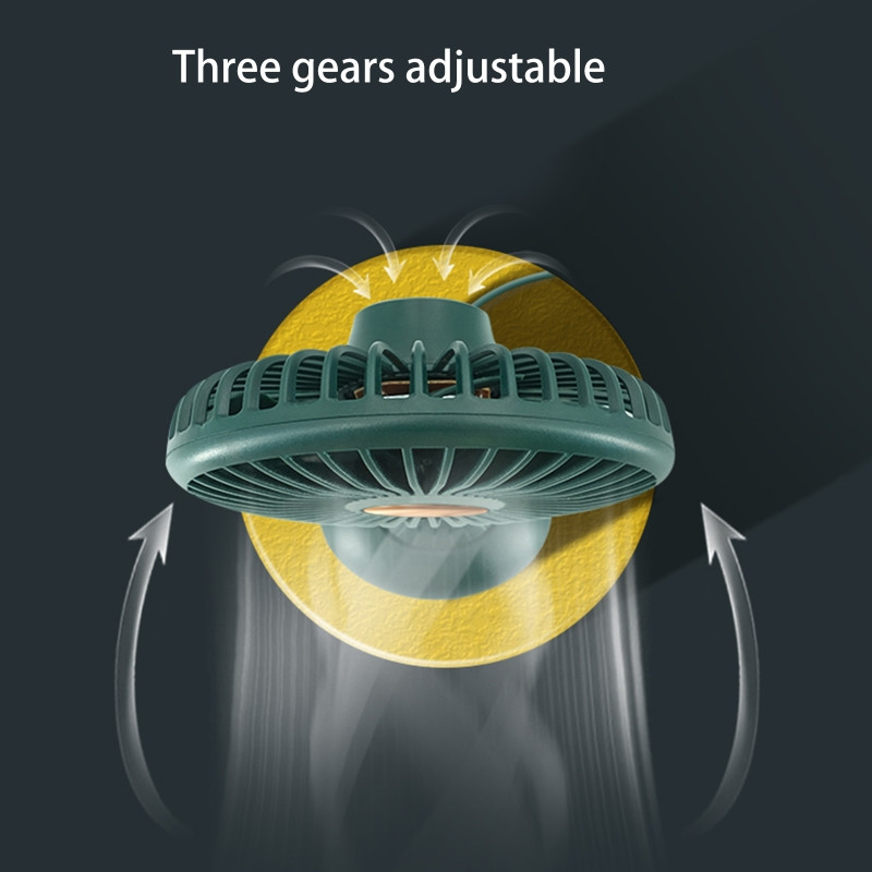 Creative 4,5 collu šļūtene mazs ventilators 3 ātrumu transportlīdzekļa dzesēšanas ventilators USB uzlādējams kempinga ventilators galda ventilators mājas birojam