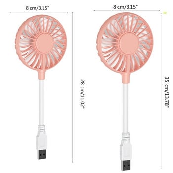 Φορητοί ανεμιστήρες USB Mini Handheld Fans Outdoor Mini Desktop Office Σίγαση USB φόρτισης Αθόρυβο τραπέζι γραφείου Μικρός ανεμιστήρας .