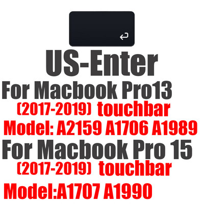 Nešiojamųjų kompiuterių klaviatūros dangtelis skirtas Apple Macbook Air 13 11 Pro 13/16/15/17/12 Retina Silikoninė apsauga Skin EU A2179 A2337 A2338 M1