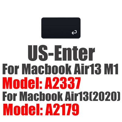 Nešiojamųjų kompiuterių klaviatūros dangtelis skirtas Apple Macbook Air 13 11 Pro 13/16/15/17/12 Retina Silikoninė apsauga Skin EU A2179 A2337 A2338 M1