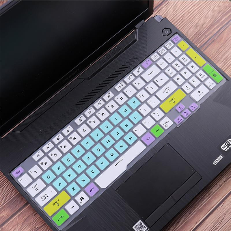 Nešiojamojo kompiuterio klaviatūros dangtelis, skirtas 2021 m. ASUS TUF F15 2021 FX506 FX506HM FX506HE FX506LH FX506L ASUS TUF Gaming F17 FX706 HE FX706LI LU