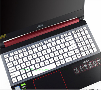 15.6\'\' протектор на капака на клавиатурата на лаптоп за Acer Nitro 5 AN515-54-54W2 AN515-54-51M5 AN517-51-56YW Nitro 7 AN715-51 17.3\'\'