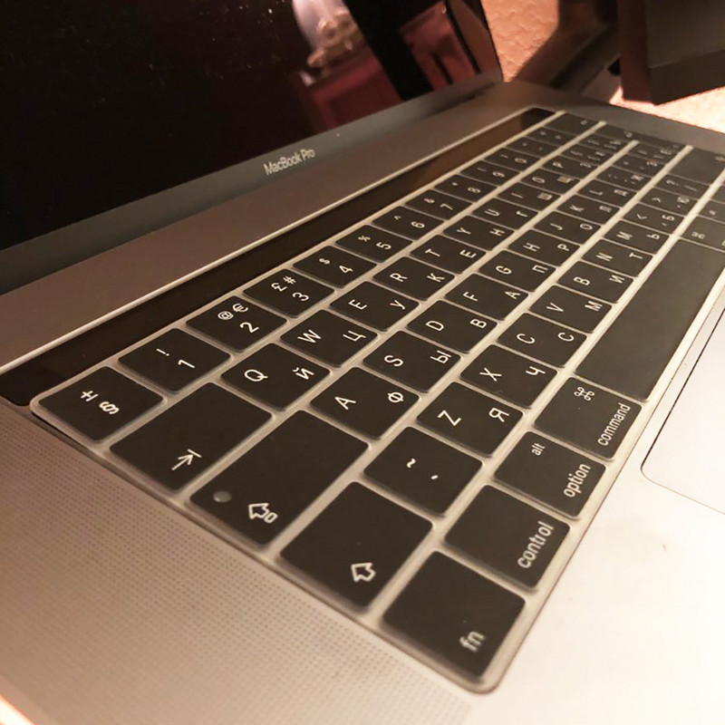 Príslušenstvo k notebooku kryt klávesnice pre MacBook Pro 13 touchbar nálepky na klávesnicu puzdrá klávesnice A2159 A1706 A1707 A1989 A1990