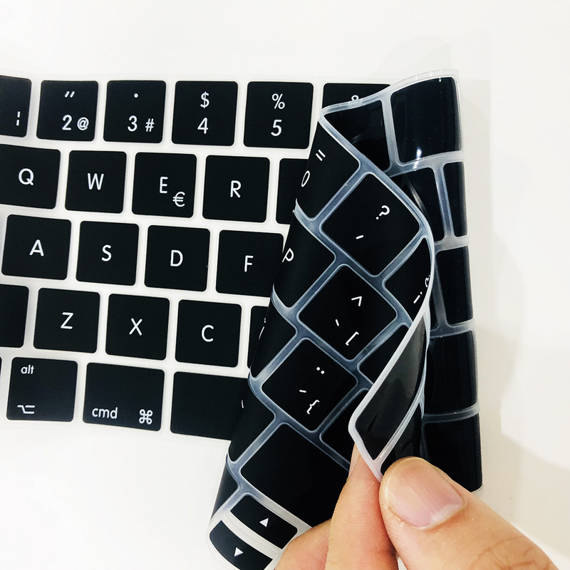 Príslušenstvo k notebooku kryt klávesnice pre MacBook Pro 13 touchbar nálepky na klávesnicu puzdrá klávesnice A2159 A1706 A1707 A1989 A1990