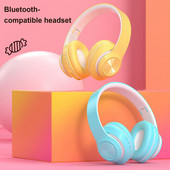 P33 spēļu austiņas austiņas Bluetooth 5.0 HiFi Sound Gamer austiņas ar mikrofonu tālruņiem PC klēpjdators Bluetooth austiņas