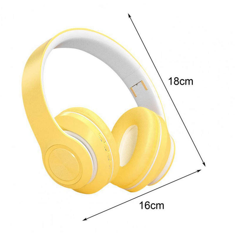 P33 spēļu austiņas austiņas Bluetooth 5.0 HiFi Sound Gamer austiņas ar mikrofonu tālruņiem PC klēpjdators Bluetooth austiņas