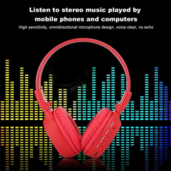 Слушалки Безжични Bluetooth Съвместимост LCD HiFi Стерео Музика Монтирани на главата Кабелни слушалки С микрофон Лаптоп Компютър Слушалки