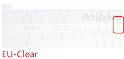 Soft for Macbook Pro 13 2020 M1 Chip A2338 Russian EU US Keyboard Cover Silicon for Macbook Pro 13 A2338 Russian Keyboard Skin