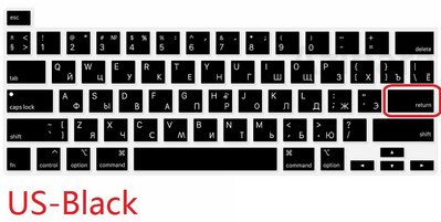 Soft for Macbook Pro 13 2020 M1 Chip A2338 Russian EU US Keyboard Cover Silicon for Macbook Pro 13 A2338 Russian Keyboard Skin