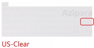 Soft for Macbook Pro 13 2020 M1 Chip A2338 Russian EU US Keyboard Cover Silicon for Macbook Pro 13 A2338 Russian Keyboard Skin