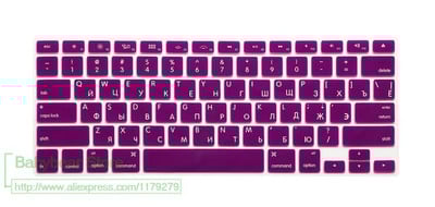 US EU Euro RU Tipkovnica s ruskim slovom za Macbook Air Pro Retina 13 15 Laptop Russia Protector skin Za iMac 13.3 15.4