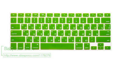 US EU Euro RU Tipkovnica s ruskim slovom za Macbook Air Pro Retina 13 15 Laptop Russia Protector skin Za iMac 13.3 15.4